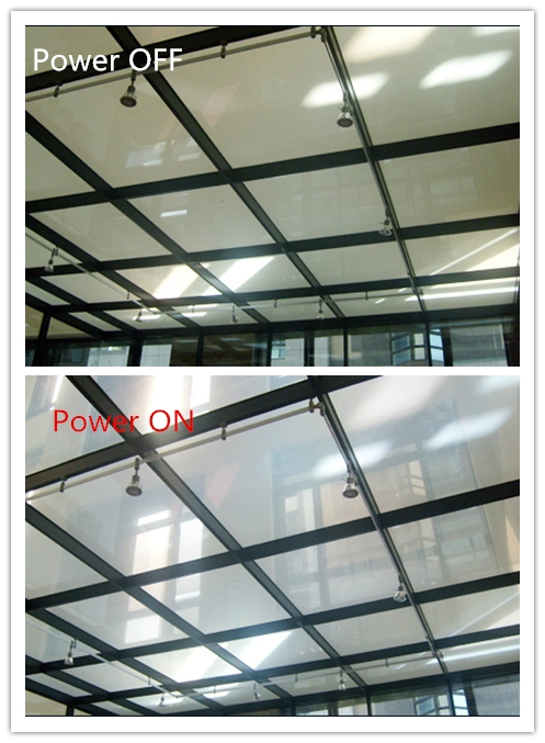 Transparent Smart Glass Film Window &amp; Door Inteligente Electric Dye Films Switchable Pdlc Smart Film Glass