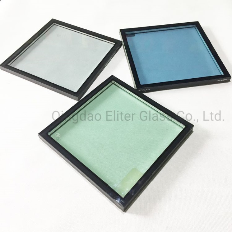 Igu Dgu Heatproof/Double Glazed Glazing/Sound Proof/Low-E Insulated Hollow Reflective Glass Curtain Wall/Window/Facades/Skylights Window and Door Glass