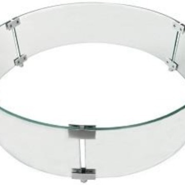 Customized High Temperature Resistant Furnace Curved Tempered Glass Cover