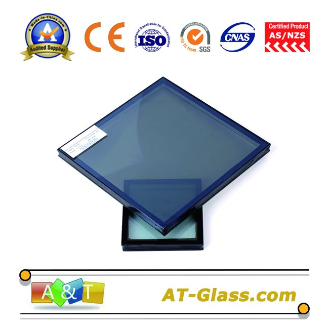 Low-E Tempered Insulated Glass Used for Curtain Wall/Building/Window