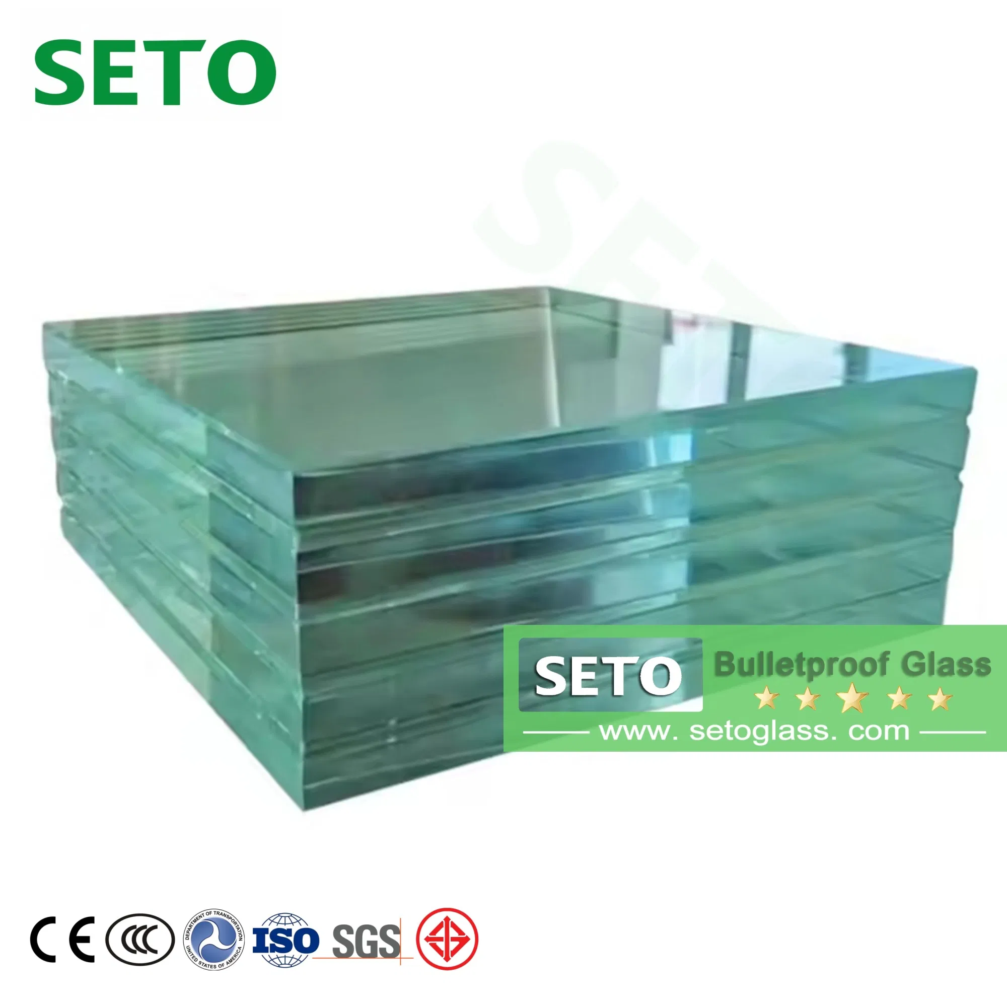 Glass Factory Bulletproof Windshield Auto Safety Glass