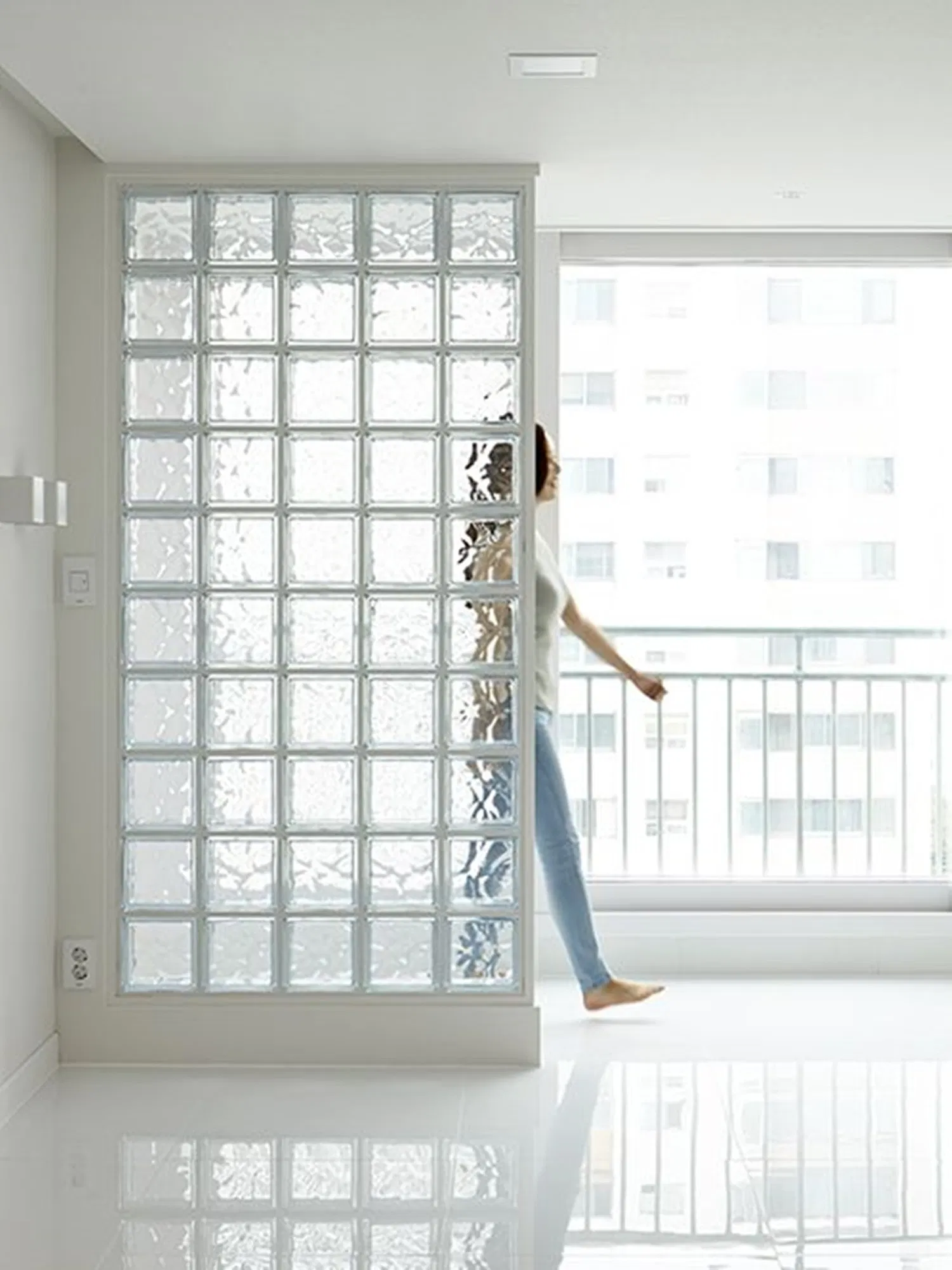 Wholesale Beautiful Self-Cleaning Slag Glass Block Rocks