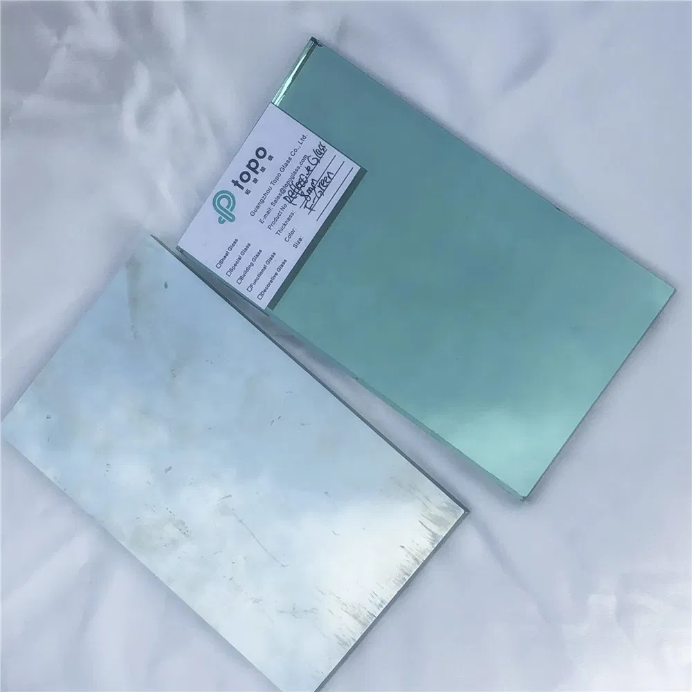 6mm Super Self-Cleaning and Water Resitance Green Reflective Glass (R-Dg)