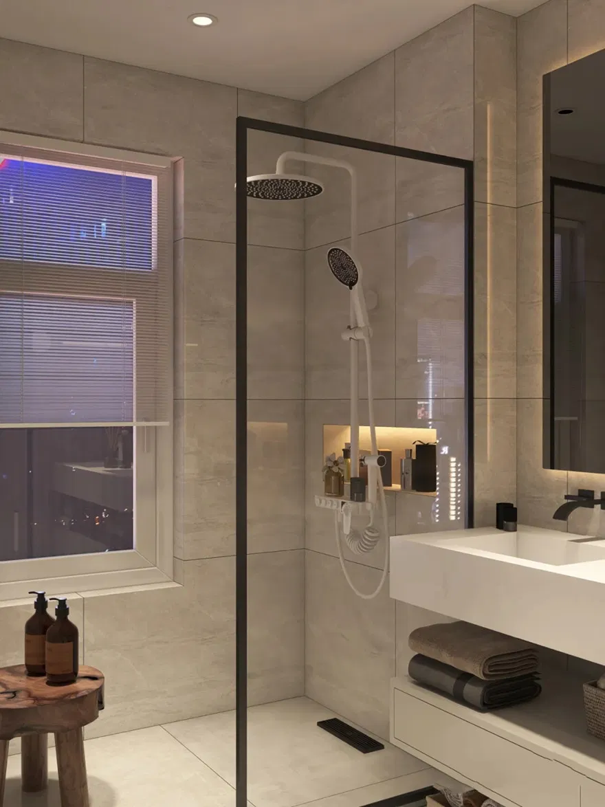 Shower Screen Detail 2