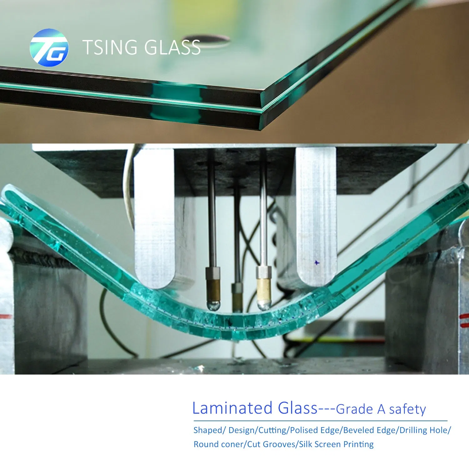 3mm 12mm Clear/Tinted/Flat/Bent/Sheet/Shaped Safety/Laminated/Toughened/Hot Curved Large Tempered Glass Price for Stairs/Balustrade/Building/Shower/Door/Window