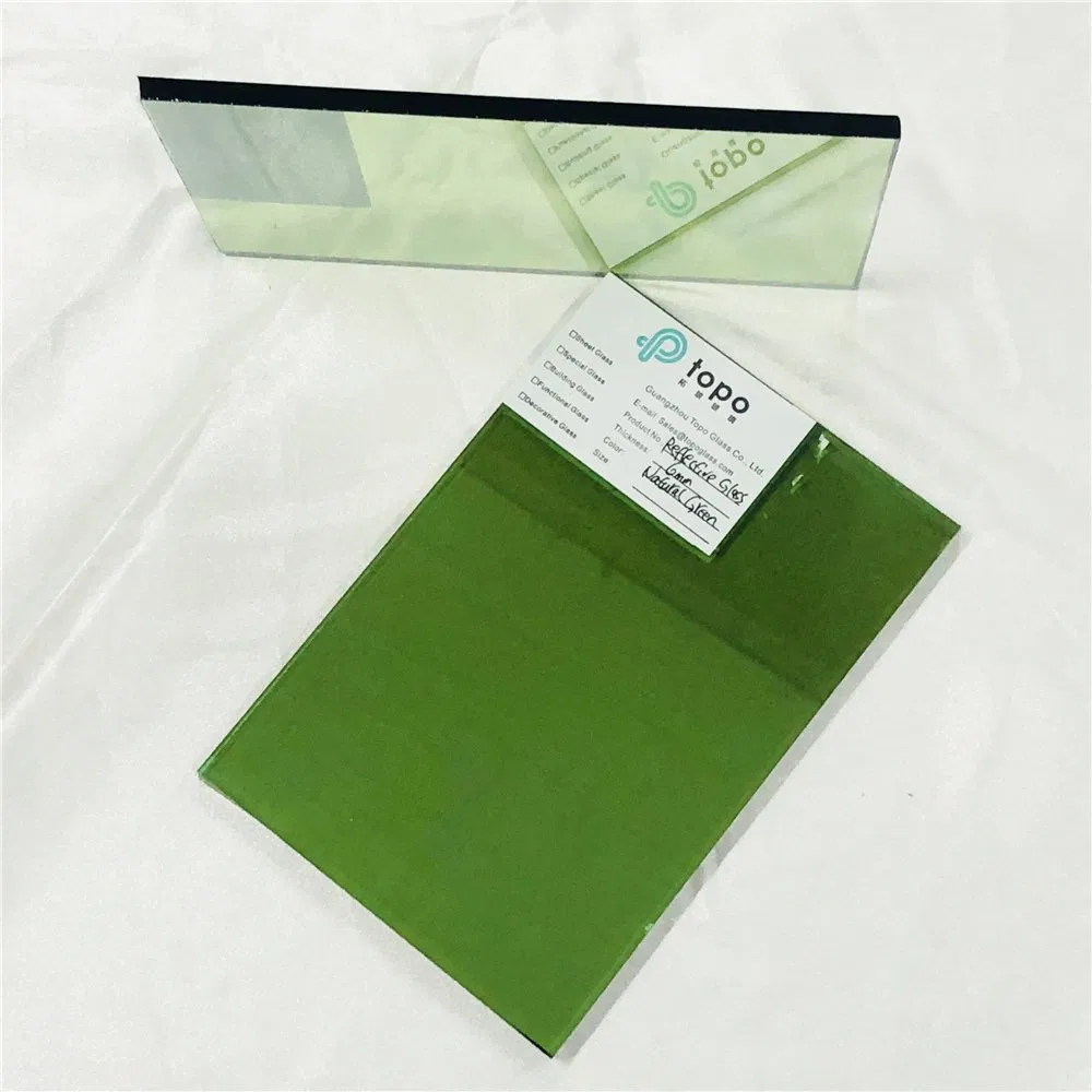 6mm Super Self-Cleaning and Water Resitance Green Reflective Glass (R-Dg)