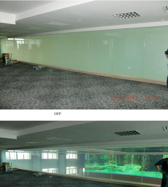 Smart Pdlc Switchable Laminated Glass