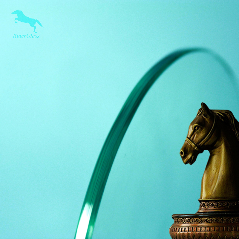 3/5/6/8/10/12mm Clear Flat Curved Tempered Toughened Glass Panel Price