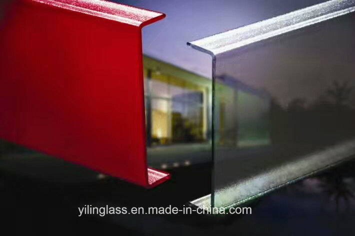 Tempered Color Lacqured U Channel Glass for Building and Decoration