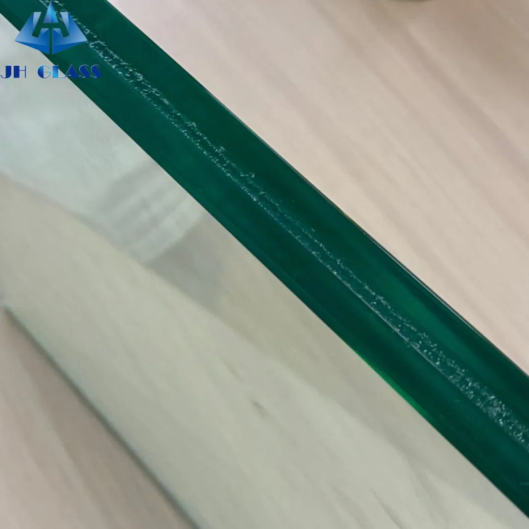 10.89/12.89/16.89mm, Sgp/Extra Clear/High Security/Unbreakable for Construction/Bridge Used/Building Tempered Laminated Glass