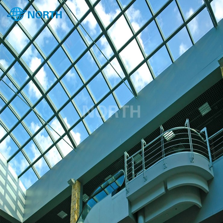 Nano Coating Self-Cleaning Toughened Skylight Glass