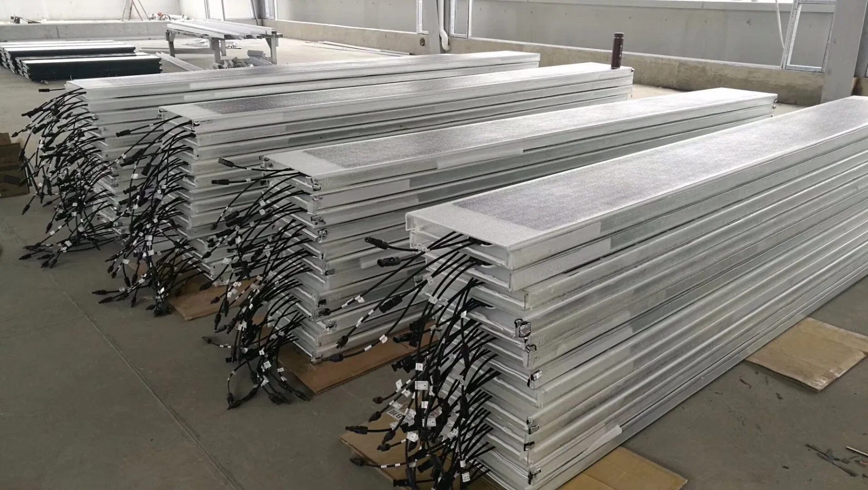 U Channel Glass Solar Module Unit