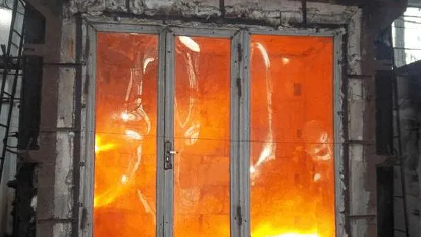 Fireproof Glass Testing