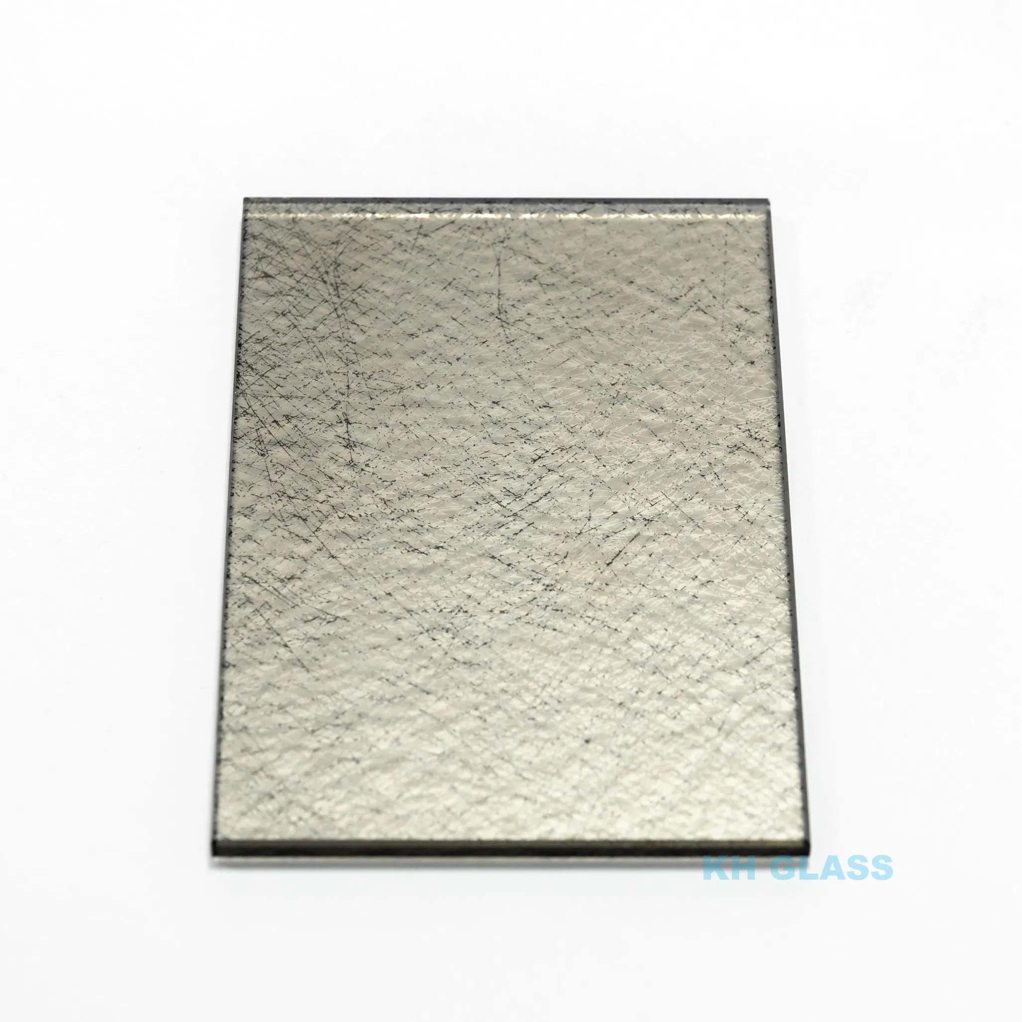 5mm Stunning Gradient Acid Etched Reflective Design Glass