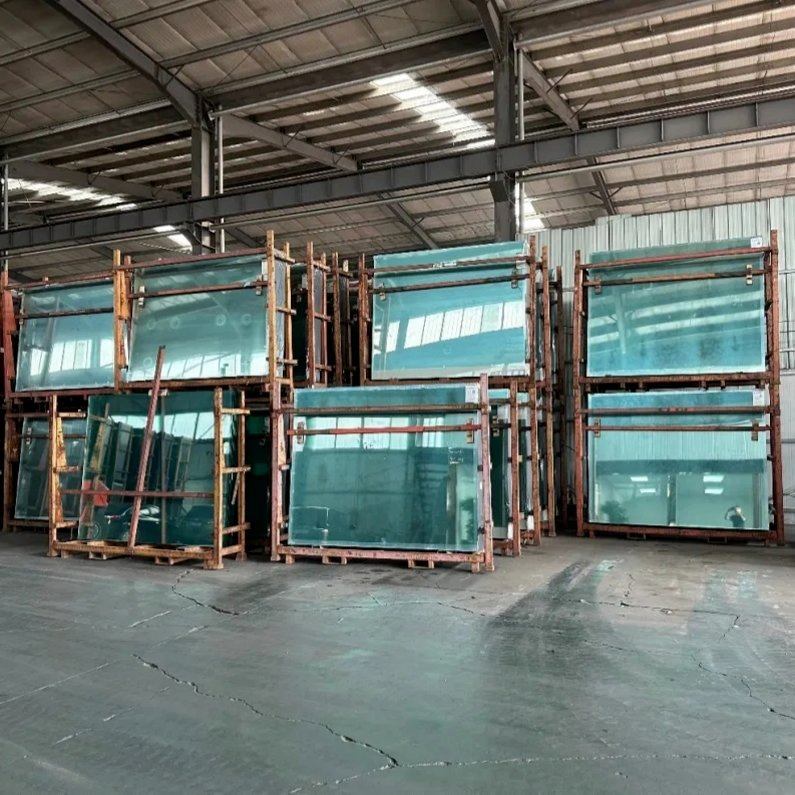 China Manufacturer PVB Sgp EVA Film Interlayer Glass Wall Window Unbreakable Bullet Resistant Curved Tempered Laminated Glass