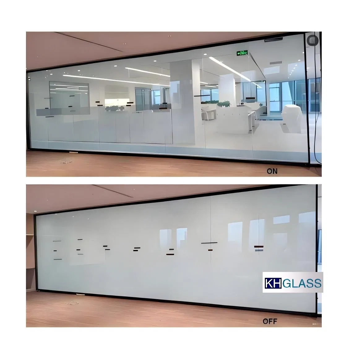 Smart Switchable Electric Privacy Pdlc Film Glass for Windows, Doors and Office Partitions