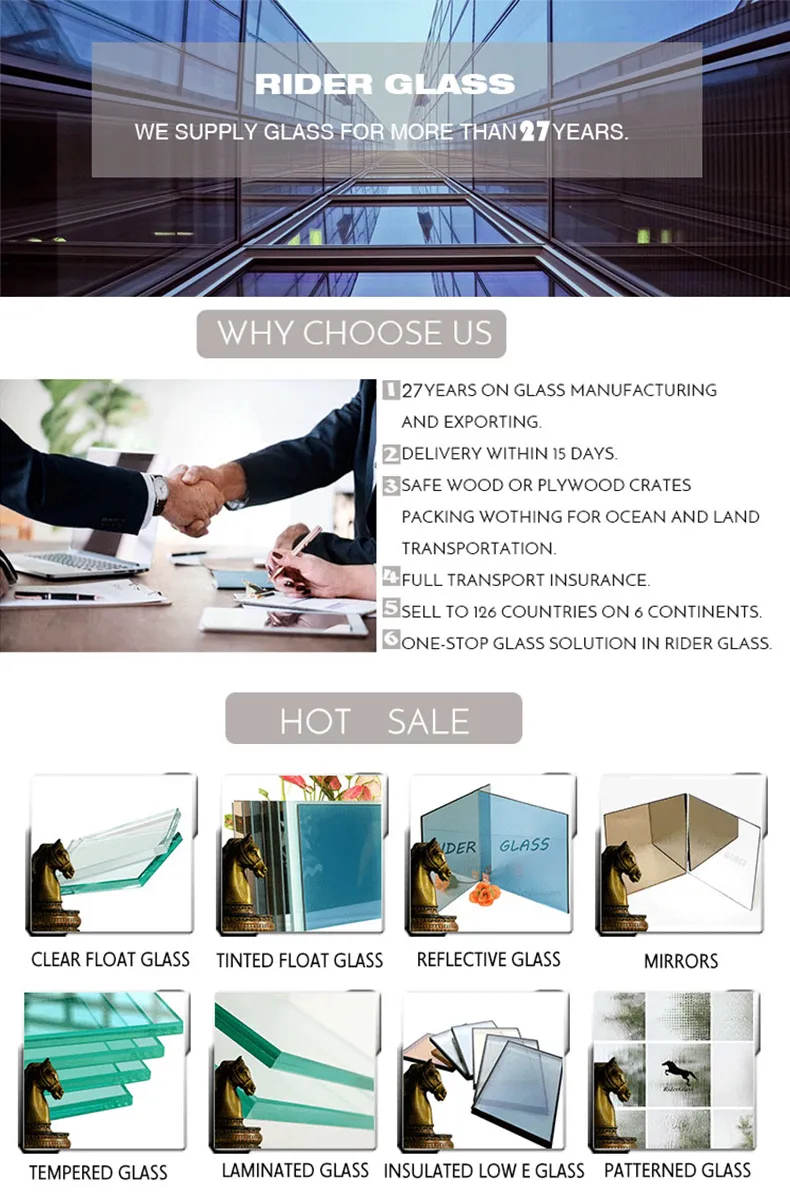 Building Glass Panel