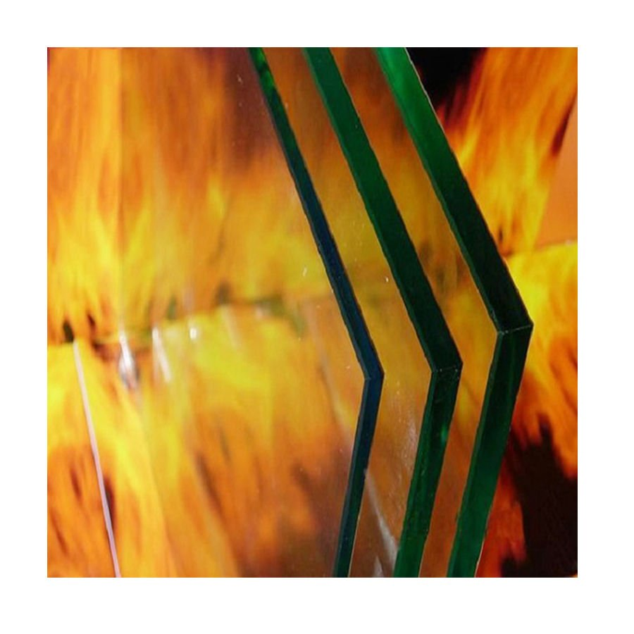 5mm 6mm 8mm10mm 12mm Fire Glass Reflective Toughened Borosilicate Anti Fire Glass for Windows and Doors