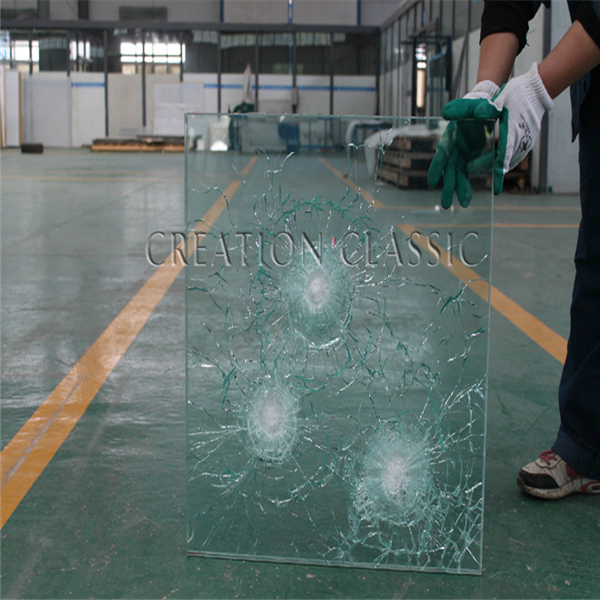 25-40mm Anti-Bullet Laminated Glass/ Bullet-Proof Glass