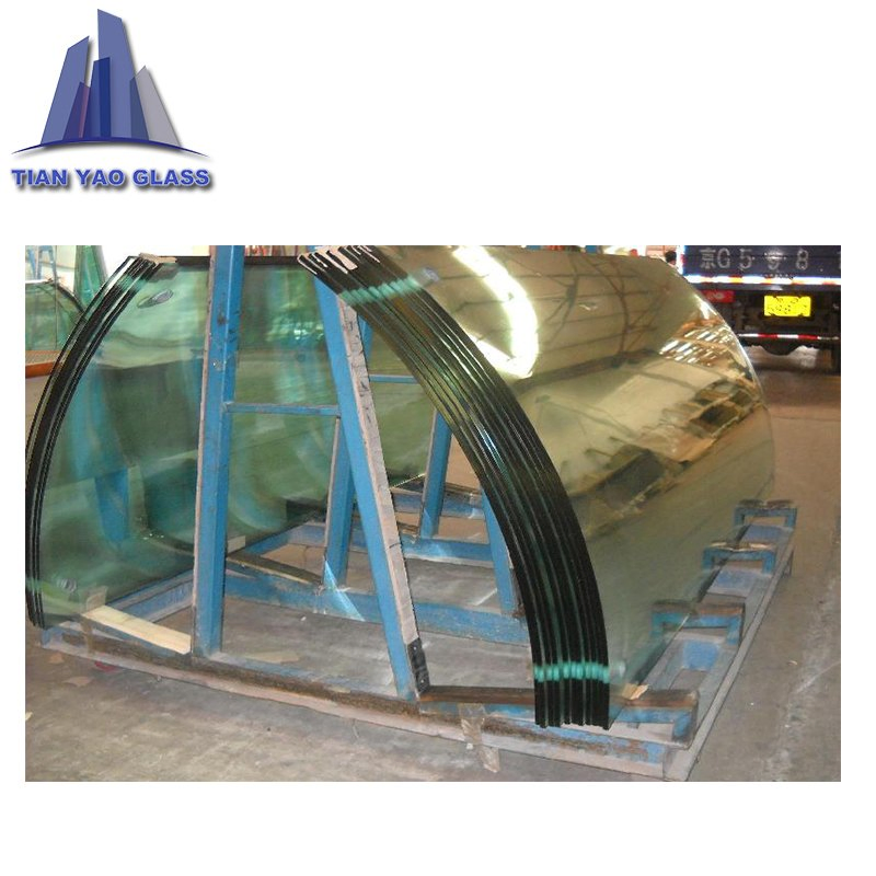 10mm 12mm 15mm 19mm Curved Aquarium Tempered Glass