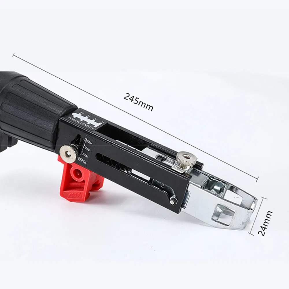 Yellow Wireless Chain-Type Screwdriver - Continuous Feed Industrial Assembly Electric Screwdriver