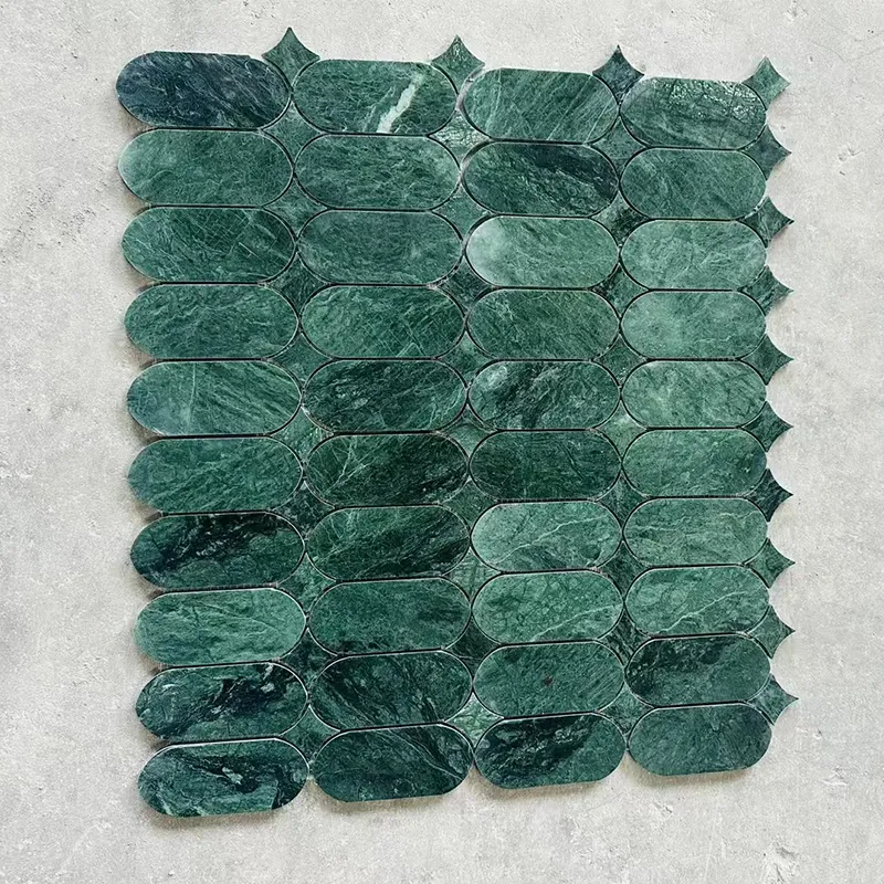 Green Marble Mosaic Detail 3