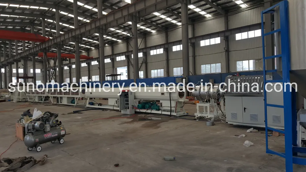 Pipe Extrusion Line Overview 1