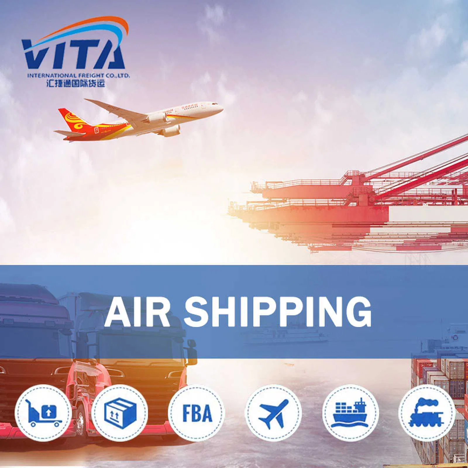 Global Air Freight Line for E-Commerce Bulk Cargo with Efficient Clearance