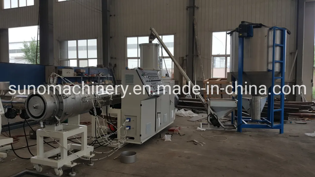 Pipe Extrusion Line Overview 2
