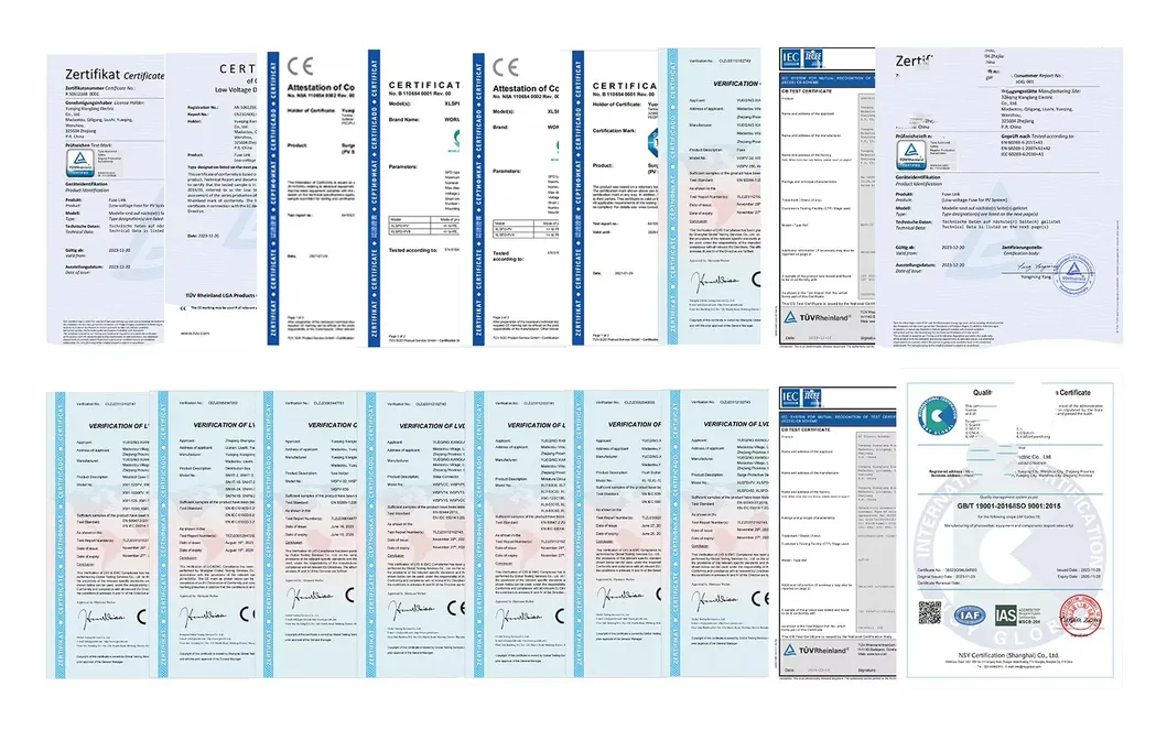 Product Certifications