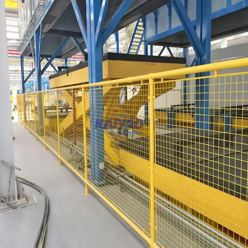 Factory-Customized Galvanized Net, Logistics Sorting Robot Fence