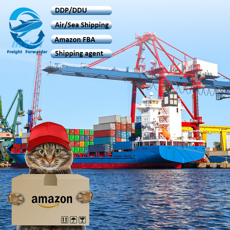 Amazon Fba Door to Door Shipping Cost Sea/Air Shipping From China to USA/Canada/UK/Germany/Poland/Japan/Mexico Freight Forwarding Agent DDP/DDU