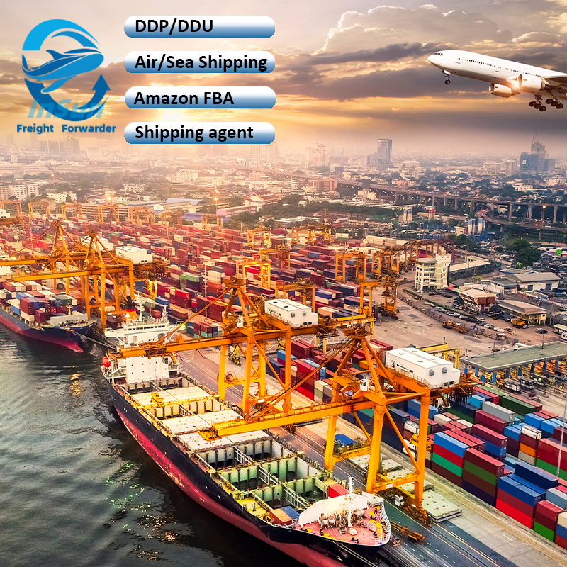 Sea Air Shipping Door to Door Logistic Service China to USA Canada UK France UAE Saudi Arabia Freight Forwarder Shipping Agent
