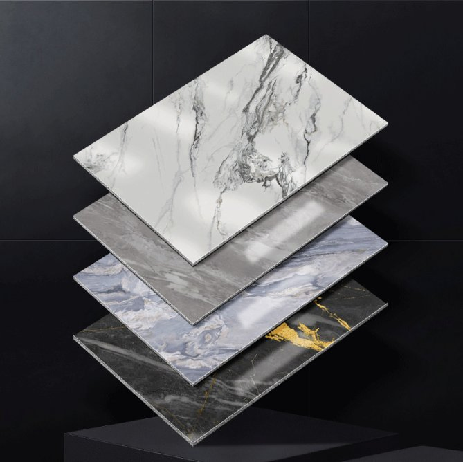 Lead Free PVC Foam Board with Simulated Stone Texture Finished Termite-Proof Panel for Home Decoration