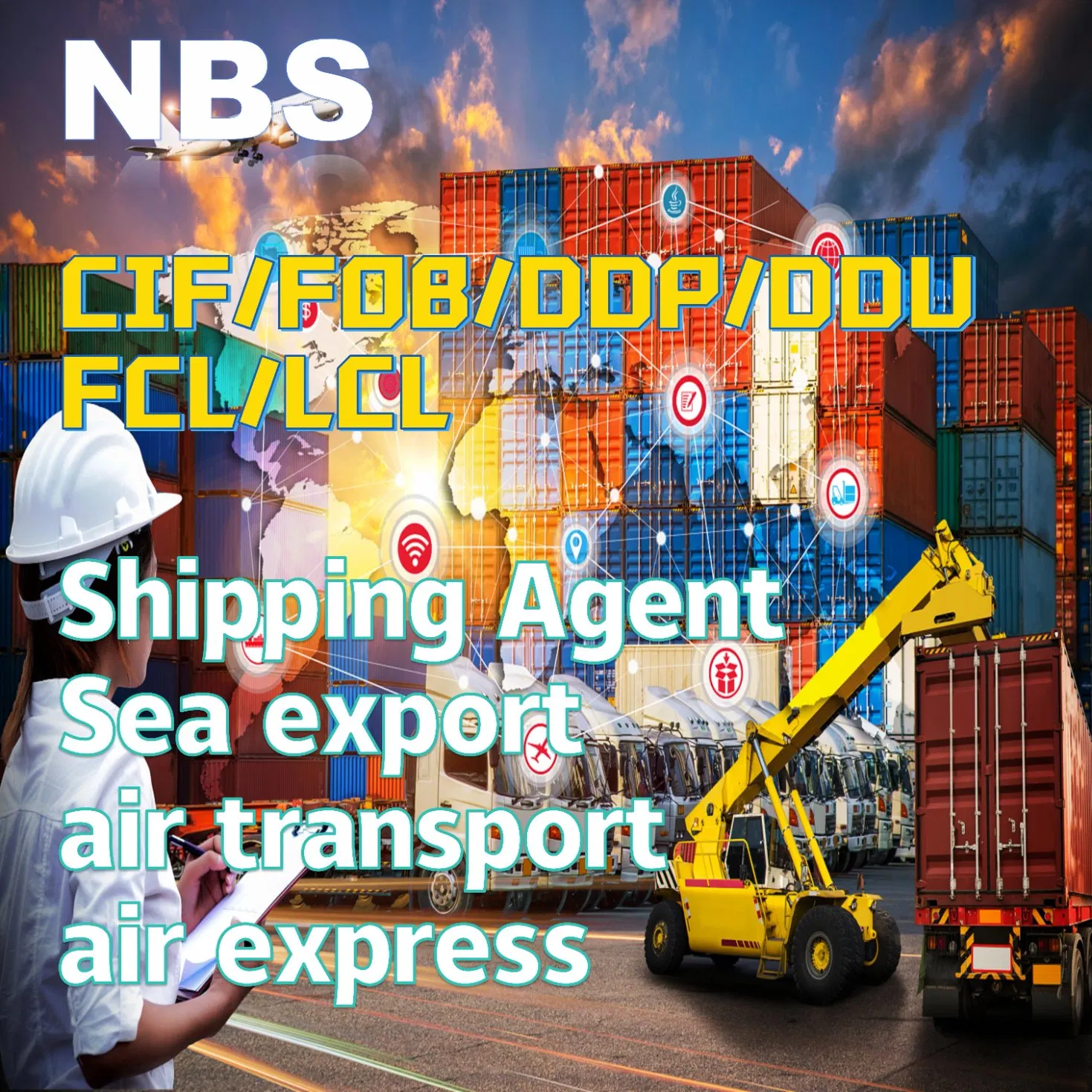 LCL/FCL DDU/DDP Shipping Ocean Freight Forwarder Air Shipment Railway Logistics Sea Freight From China to USA/Canada/Europe/Middle East/Argentina/Bahamas