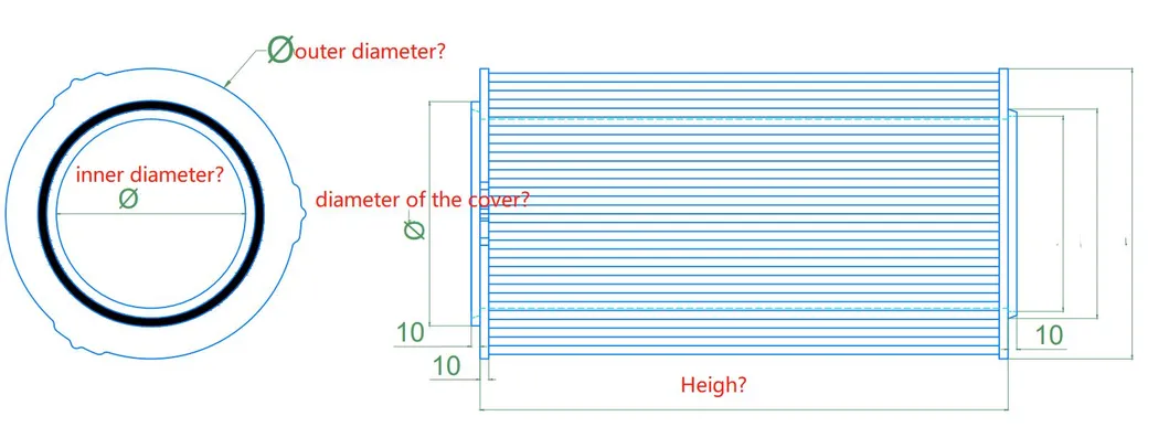 Size Information Requirements