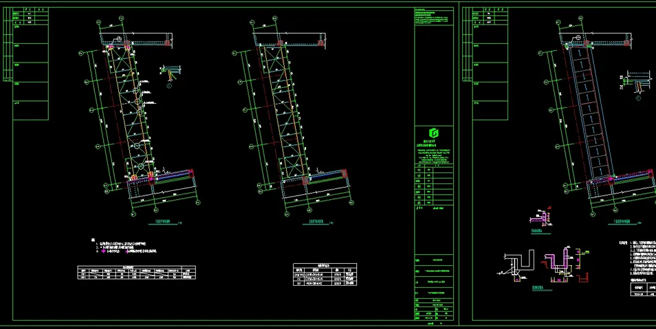 Steel Corridor Detail 6