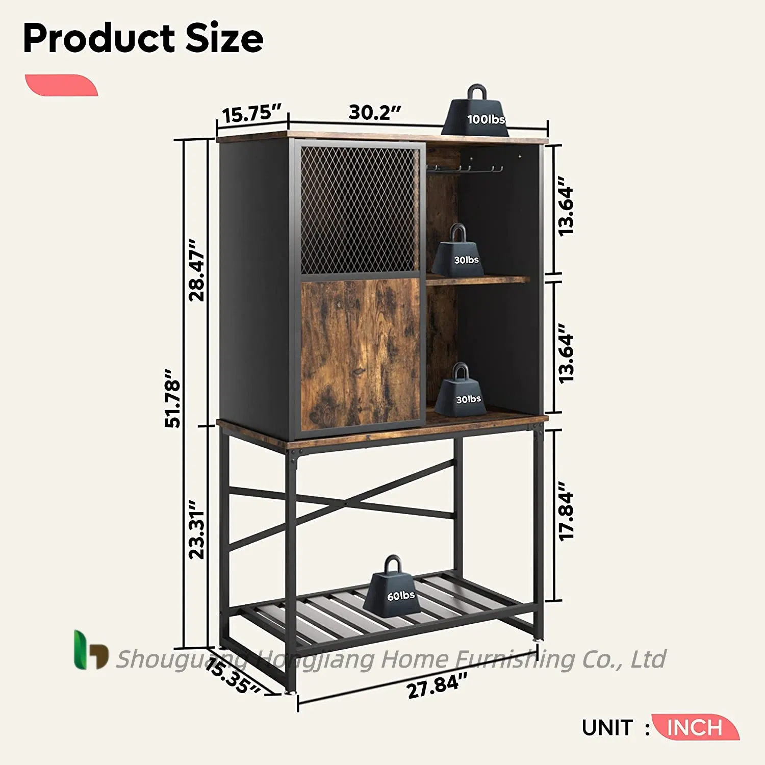 Living Room Corridor Integrated Wine Cabinet