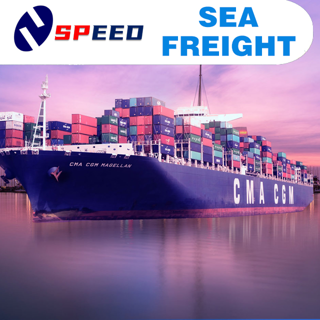 Sea Shipping Sea Cargo Freight Forwarder to Europe Spain/France Express Agents Service Logistics Freight
