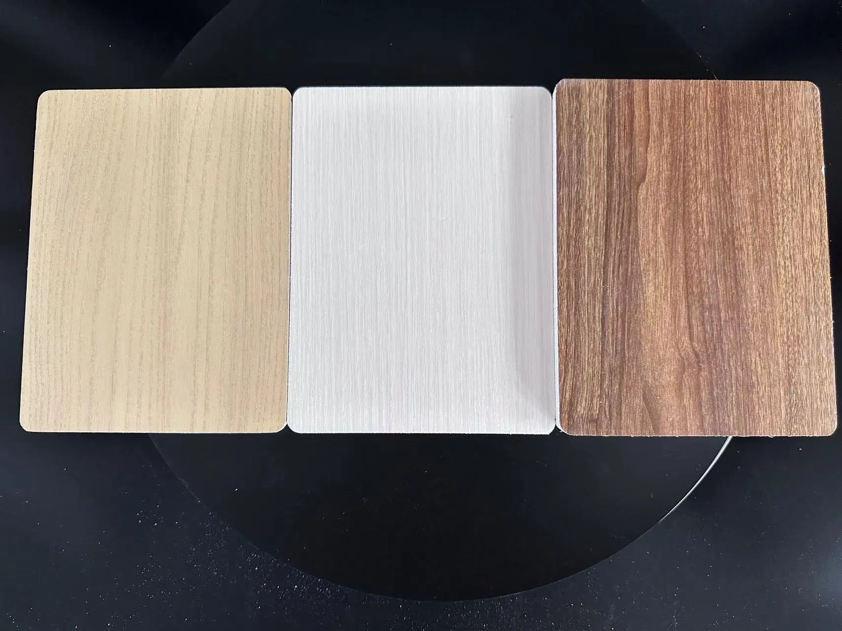 Modern Designs Wooden Texture PVC Laminated Foam Board for Bathroom Cabinets