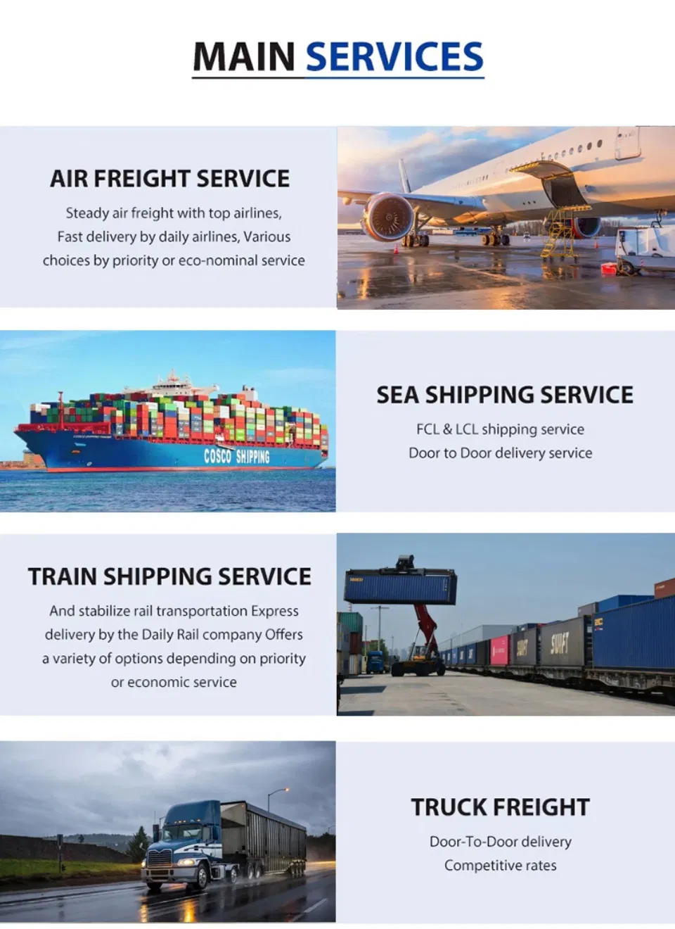 Logistics Service Overview