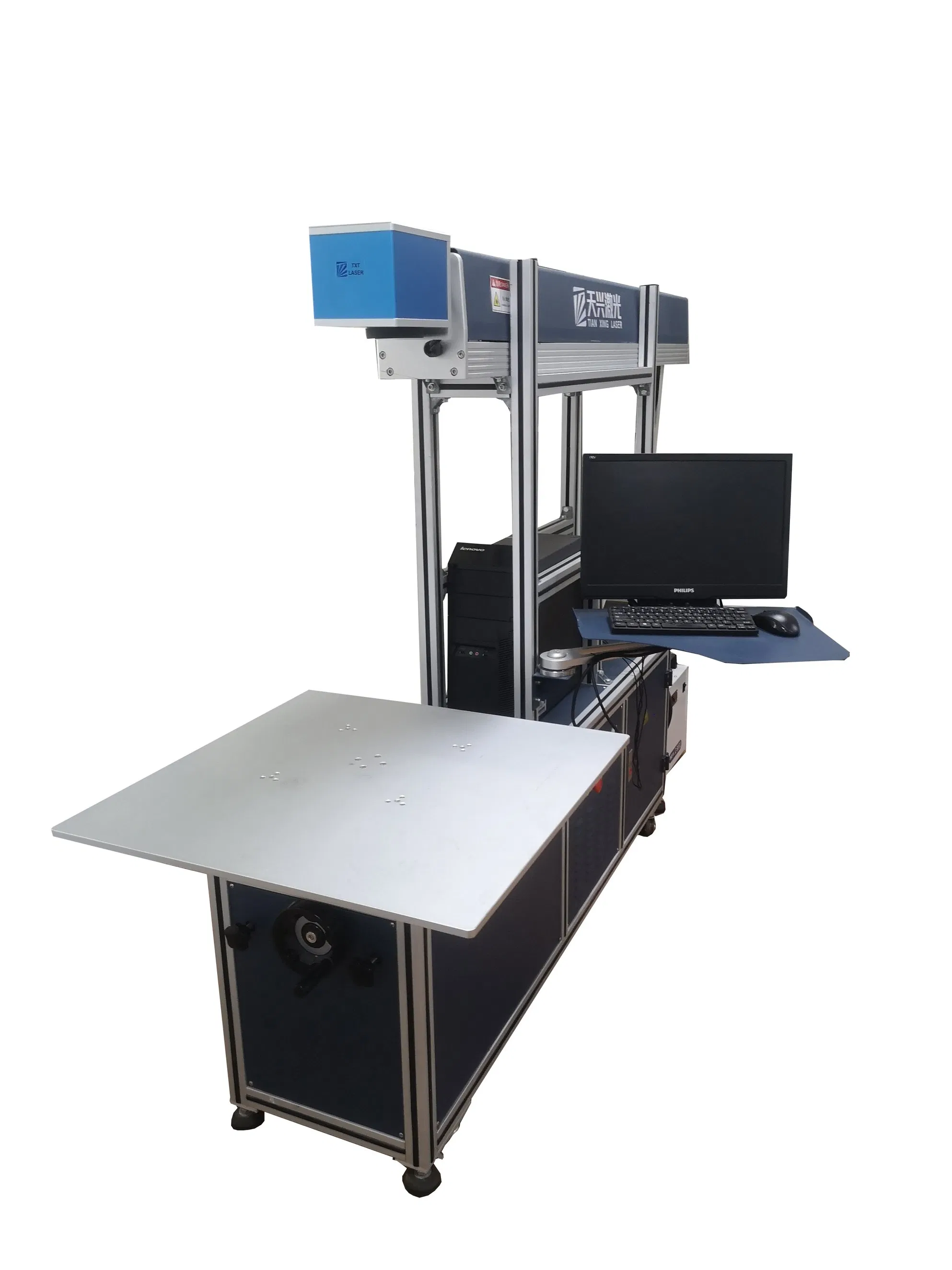 Electric Aluminum Film Balloon Automatic High Speed Laser Cutting Machine High Efficiency Small Volume More Manpower Saving