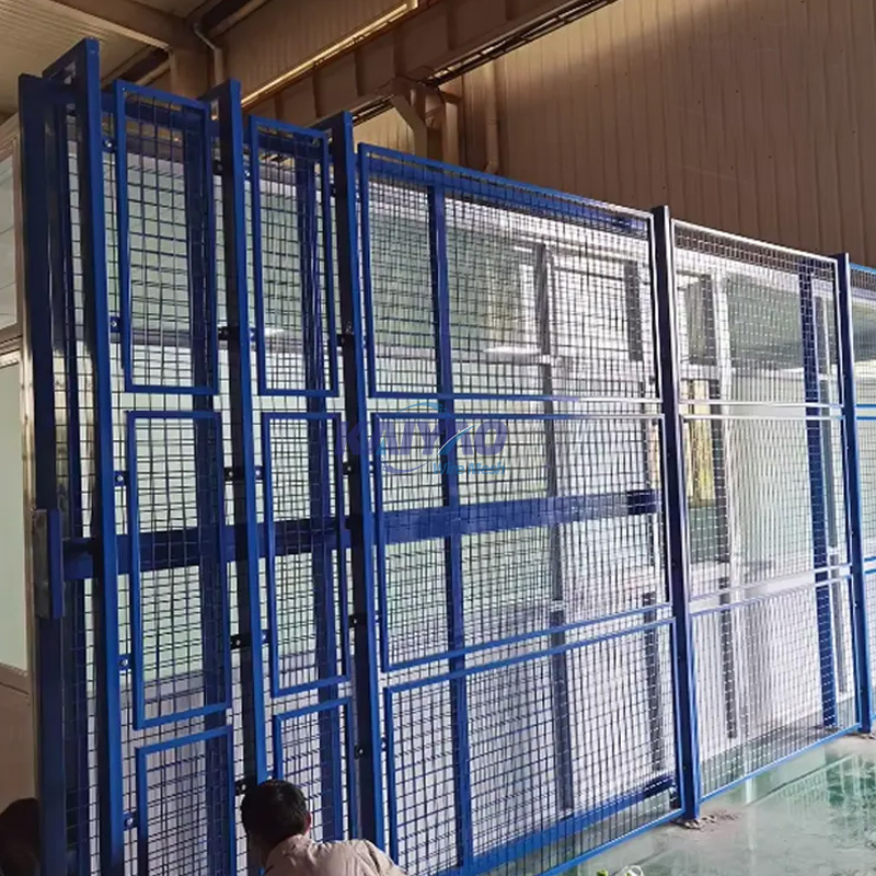 Factory-Customized Galvanized Net, Logistics Sorting Robot Fence