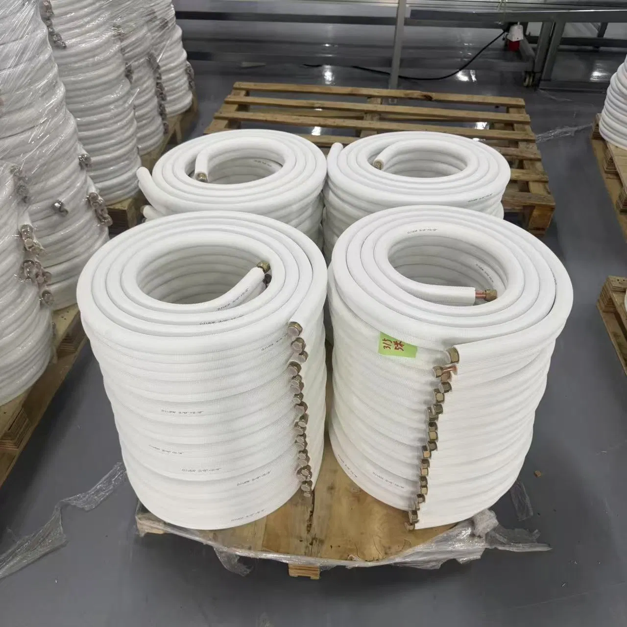 Single Pipe 1/2" 50FT Insulated Copper Tube Air Conditioner Part HVAC