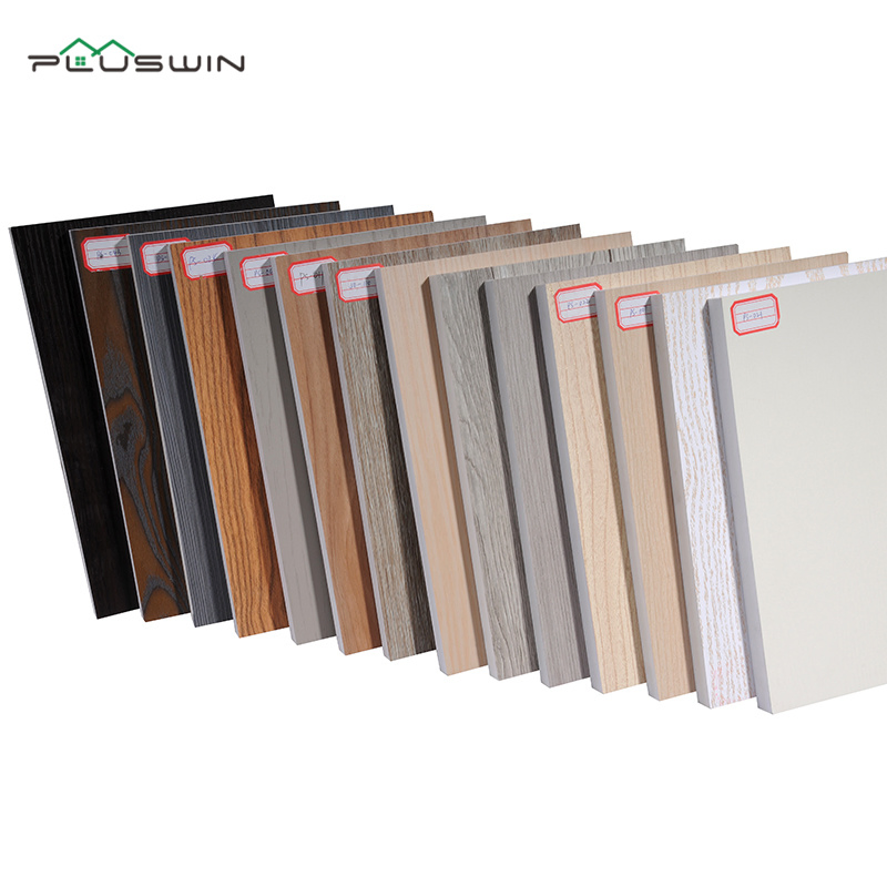 Wood Grain PVC Foam Sheet Waterproof Lightweight for Interior Decoration Cabinet