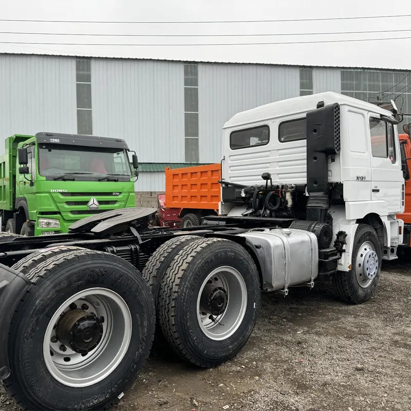 Tractor Truck Rear View