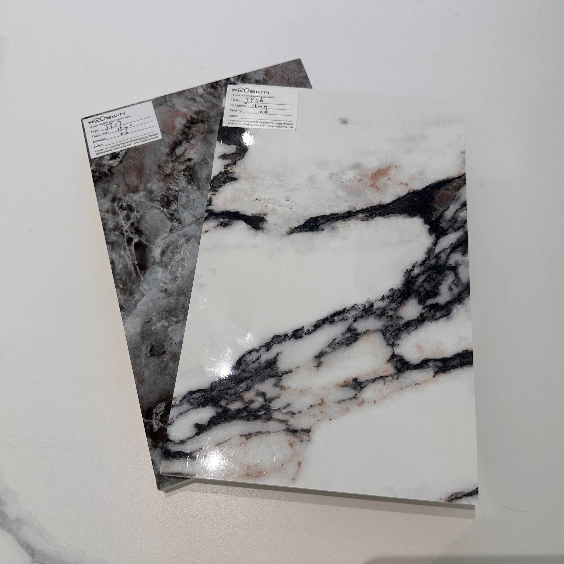 Lead Free PVC Foam Board with Simulated Stone Texture Finished Termite-Proof Panel for Home Decoration