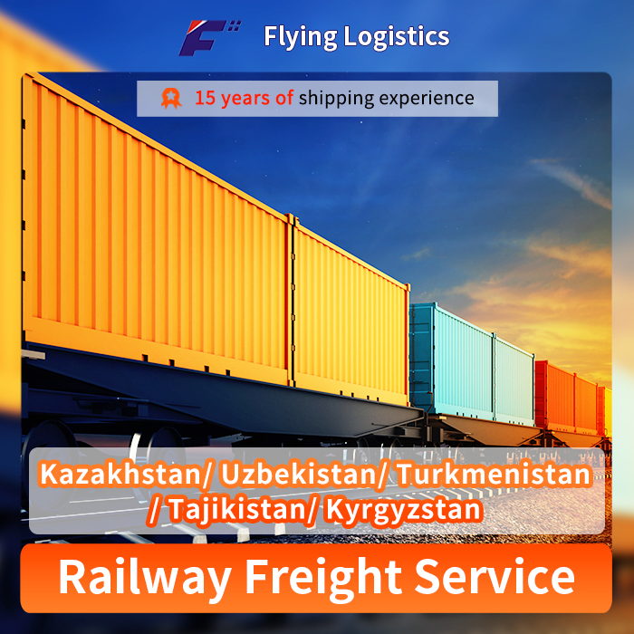 (Cross border) Container Shipping From China to Kazakhstan/Uzbekistan/Turkmenistan/Tajikistan/Kyrgyzstan