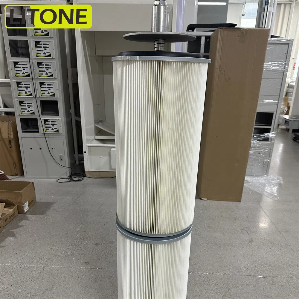 Rotary Wing Filter Use for Powder Booth