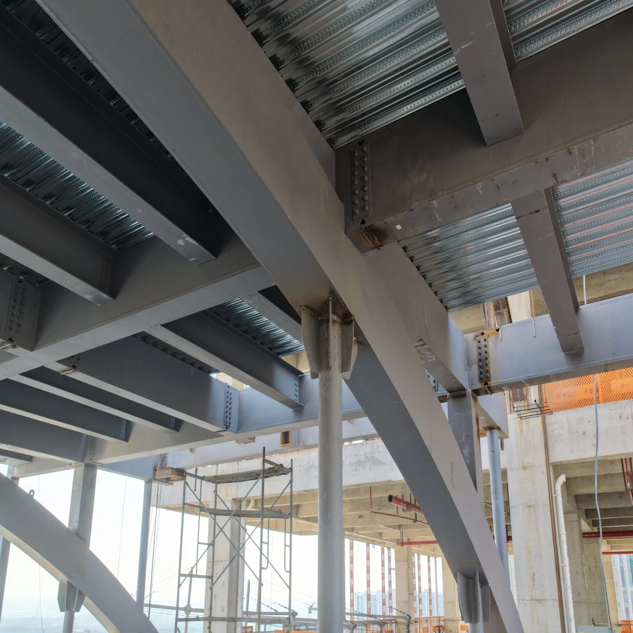 Reliable China Wholesale Customized ISO CE Steel Structure Building Material of Large-Span Heavy Steel Link Corridor for 3D Ecological Industrial Park